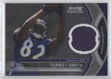 2011 Bowman Sterling - Relics #BSR-TS - Torrey Smith