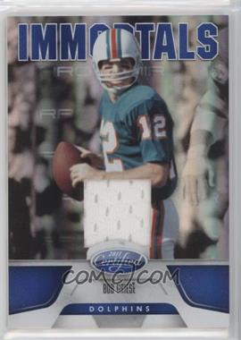 2011 Certified - [Base] - Mirror Blue #303 - Immortals - Bob Griese /50