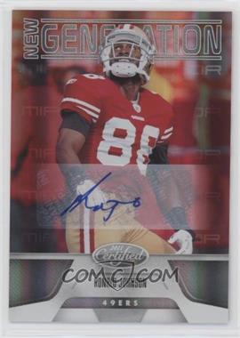 2011 Certified - [Base] - Mirror Gold #233 - New Generation - Ronald Johnson /25