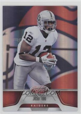 2011 Certified - [Base] - Mirror Red #110 - Jacoby Ford /250
