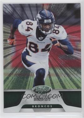 2011 Certified - [Base] - Platinum Emerald #43 - Brandon Lloyd /5