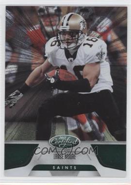 2011 Certified - [Base] - Platinum Emerald #93 - Lance Moore /5