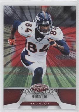 2011 Certified - [Base] - Platinum Red #43 - Brandon Lloyd