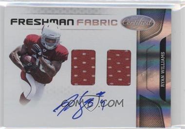 2011 Certified - [Base] #278 - Freshman Fabric - Ryan Williams /499