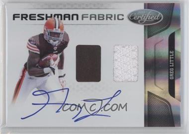 2011 Certified - [Base] #281 - Freshman Fabric - Greg Little /499