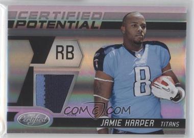 2011 Certified - Certified Potential - Materials Prime #16 - Jamie Harper /50