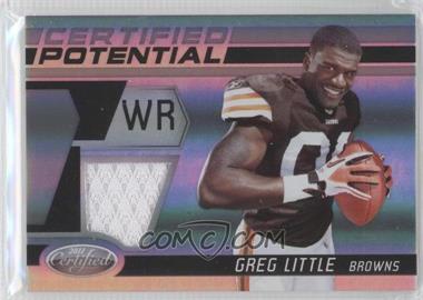 2011 Certified - Certified Potential - Materials #14 - Greg Little /250