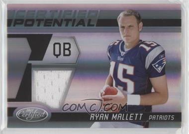 2011 Certified - Certified Potential - Materials #28 - Ryan Mallett /250 [EX to NM]