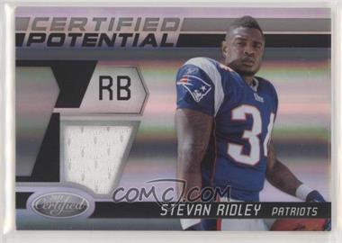 2011 Certified - Certified Potential - Materials #31 - Stevan Ridley /250