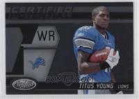 Titus Young [EX to NM] #/999