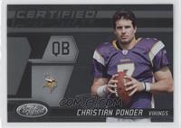 Christian Ponder #/999