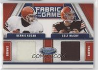 Bernie Kosar, Colt McCoy #/150