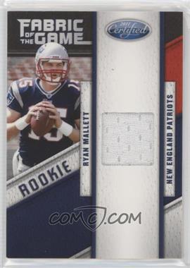 2011 Certified - Rookie Fabric of the Game #9 - Ryan Mallett /250 [EX to NM]