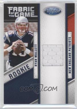 2011 Certified - Rookie Fabric of the Game #9 - Ryan Mallett /250