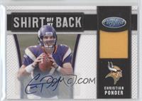 Christian Ponder #/10