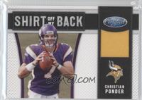 Christian Ponder #/250