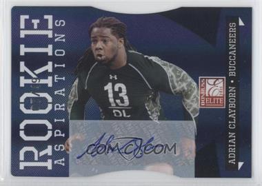 2011 Donruss Elite - [Base] - Aspirations Die-Cut Signatures #103 - Rookie - Adrian Clayborn /49