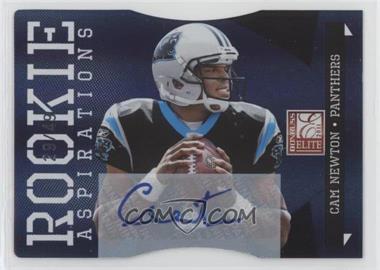 2011 Donruss Elite - [Base] - Aspirations Die-Cut Signatures #115 - Rookie - Cam Newton /49