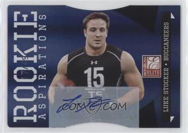 2011 Donruss Elite - [Base] - Aspirations Die-Cut Signatures #163 - Rookie - Luke Stocker /49