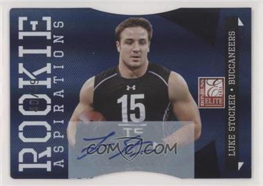 2011 Donruss Elite - [Base] - Aspirations Die-Cut Signatures #163 - Rookie - Luke Stocker /49