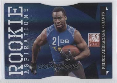 2011 Donruss Elite - [Base] - Aspirations Die-Cut #176 - Rookie - Prince Amukamara /79