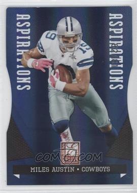 2011 Donruss Elite - [Base] - Aspirations Die-Cut #28 - Miles Austin /81