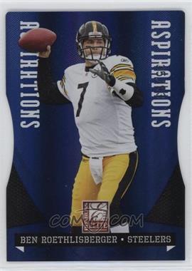 2011 Donruss Elite - [Base] - Aspirations Die-Cut #77 - Ben Roethlisberger /93