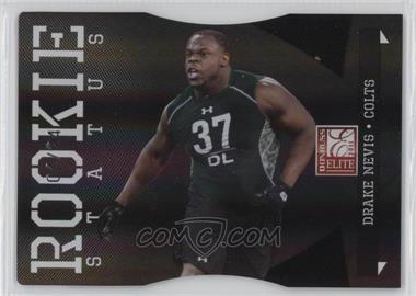 2011 Donruss Elite - [Base] - Status Black Die-Cut #137 - Rookie - Drake Nevis /24