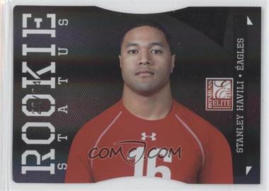 2011 Donruss Elite - [Base] - Status Black Die-Cut #190 - Rookie - Stanley Havili /24