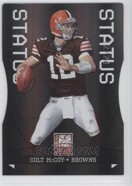 2011 Donruss Elite - [Base] - Status Black Die-Cut #23 - Colt McCoy /24