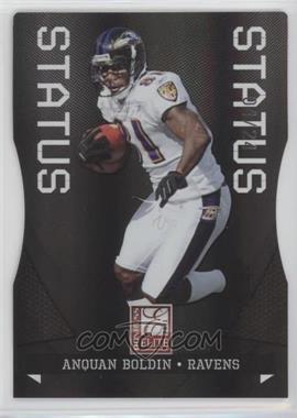 2011 Donruss Elite - [Base] - Status Black Die-Cut #7 - Anquan Boldin /24