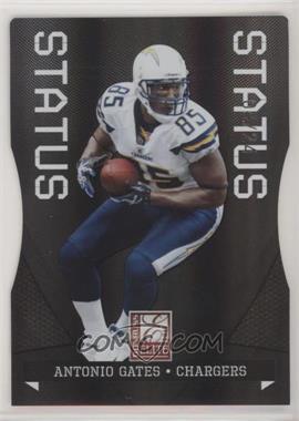 2011 Donruss Elite - [Base] - Status Black Die-Cut #80 - Antonio Gates /24