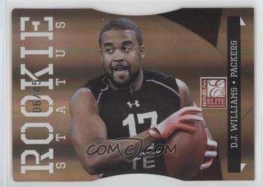 2011 Donruss Elite - [Base] - Status Die-Cut #125 - Rookie - D.J. Williams /45