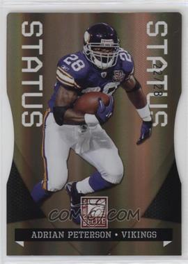 2011 Donruss Elite - [Base] - Status Die-Cut #54 - Adrian Peterson /28