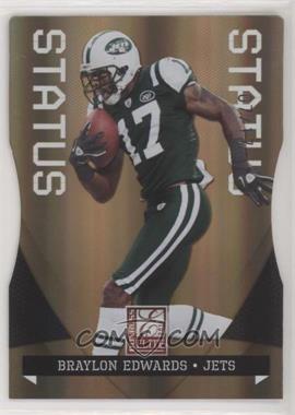 2011 Donruss Elite - [Base] - Status Die-Cut #67 - Braylon Edwards /17