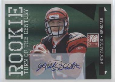 2011 Donruss Elite - [Base] - Turn of the Century Signatures #108 - Rookie - Andy Dalton /199