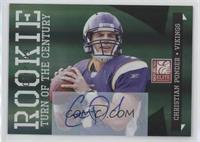 Rookie - Christian Ponder #/199