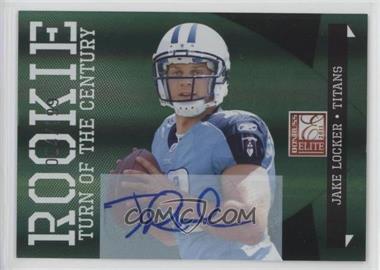 2011 Donruss Elite - [Base] - Turn of the Century Signatures #148 - Rookie - Jake Locker /199