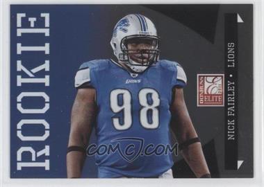 2011 Donruss Elite - [Base] - Variations #169 - Rookie - Nick Fairley /999