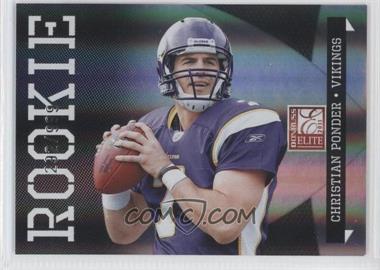 2011 Donruss Elite - [Base] #119 - Rookie - Christian Ponder /999