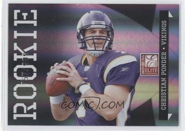 2011 Donruss Elite - [Base] #119 - Rookie - Christian Ponder /999