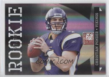 2011 Donruss Elite - [Base] #119 - Rookie - Christian Ponder /999