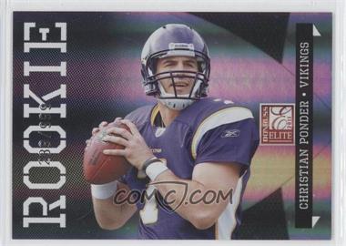 2011 Donruss Elite - [Base] #119 - Rookie - Christian Ponder /999