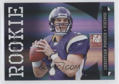 2011 Donruss Elite - [Base] #119 - Rookie - Christian Ponder /999