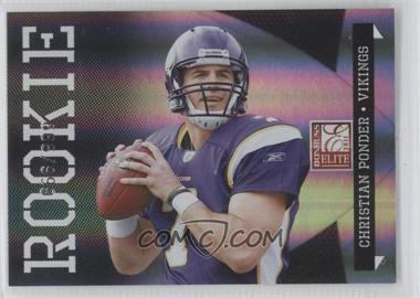 2011 Donruss Elite - [Base] #119 - Rookie - Christian Ponder /999