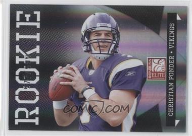 2011 Donruss Elite - [Base] #119 - Rookie - Christian Ponder /999