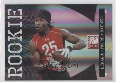 2011 Donruss Elite - [Base] #134 - Rookie - Denarius Moore /999