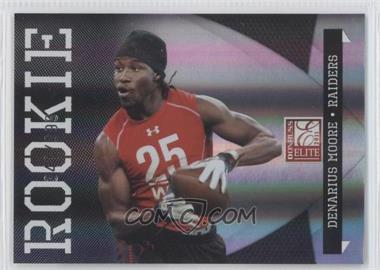 2011 Donruss Elite - [Base] #134 - Rookie - Denarius Moore /999