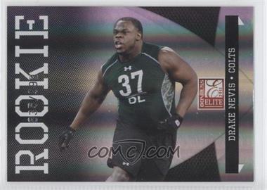 2011 Donruss Elite - [Base] #137 - Rookie - Drake Nevis /999