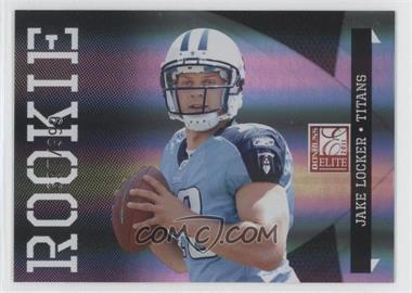 2011 Donruss Elite - [Base] #148 - Rookie - Jake Locker /999